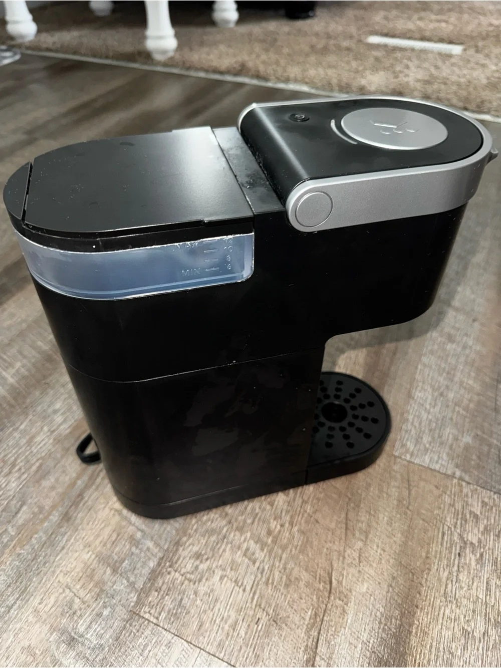 Keurig Portable Single-Serve Coffee Maker - Black & Silver USED